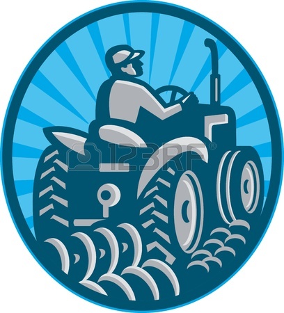 13359660-illustration-of-a-farmer-plowing-with-vintage-tractor-viewed-from-the-rear-set-inside-oval-done-in-r